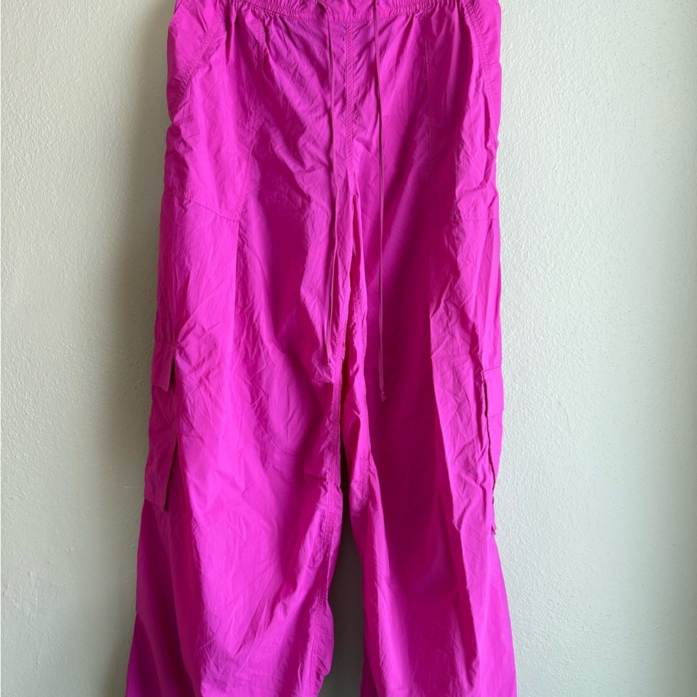 Anthropologie Pink Track Pants